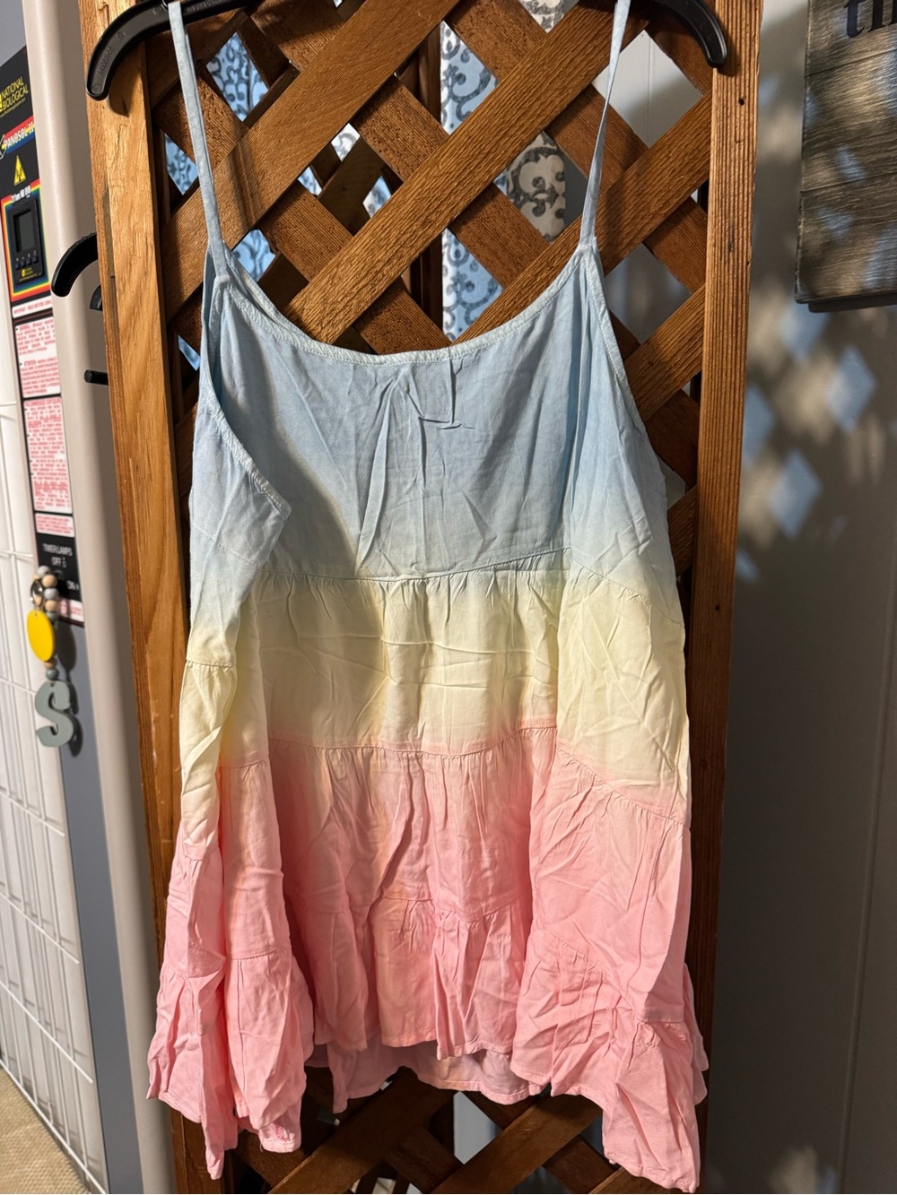 crown & ivy Light Blue Sleeveless Top - Picture 3 of 9